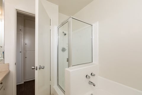 Bathroom with Bathtub and Separate Shower